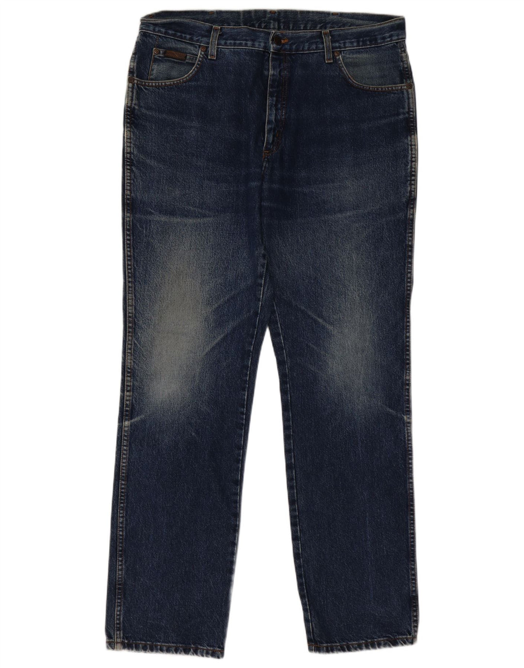 Męskie jeansy Wrangler Texas Straight W38 L34 Niebieskie, bawełniane