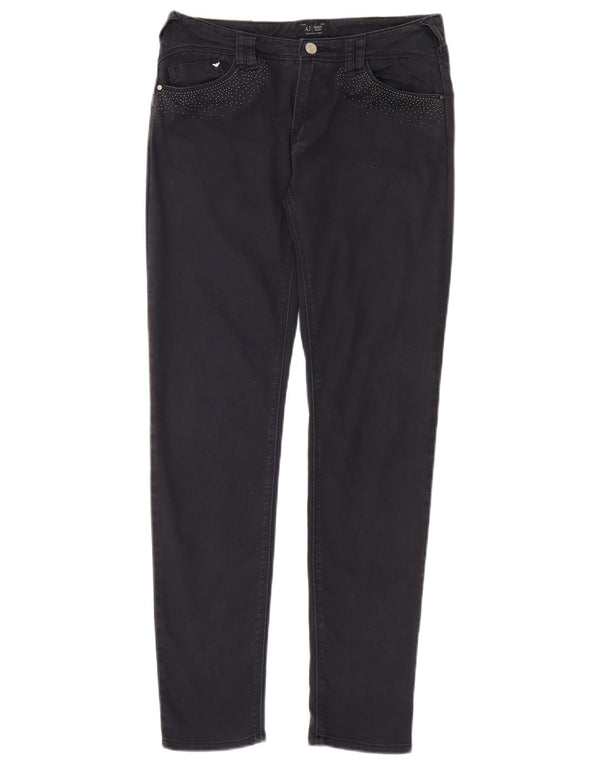 Dżinsy damskie ARMANI Skinny W28 L30 Granatowe, bawełniane