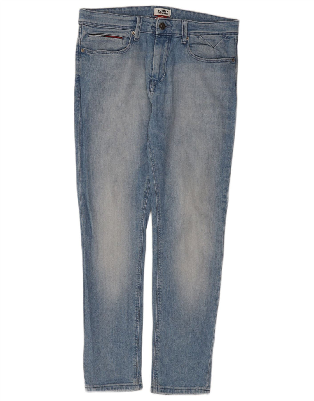 Męskie jeansy slim fit Tommy Hilfiger W32 L30 Niebieskie bawełniane
