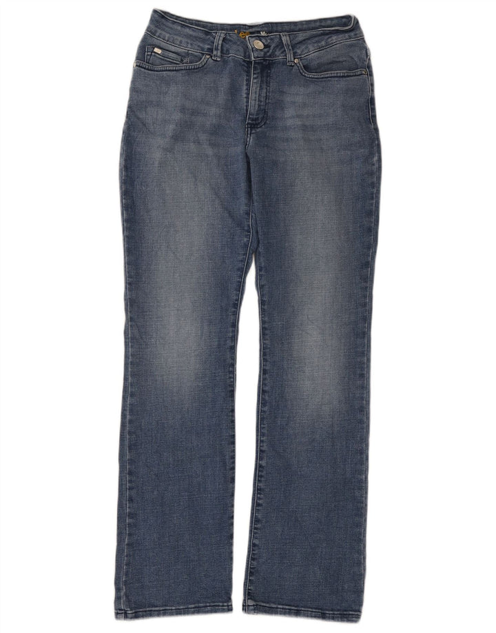 Damskie jeansy Lee Curvy Bootcut US 8 Medium W28 L30 Niebieskie bawełniane