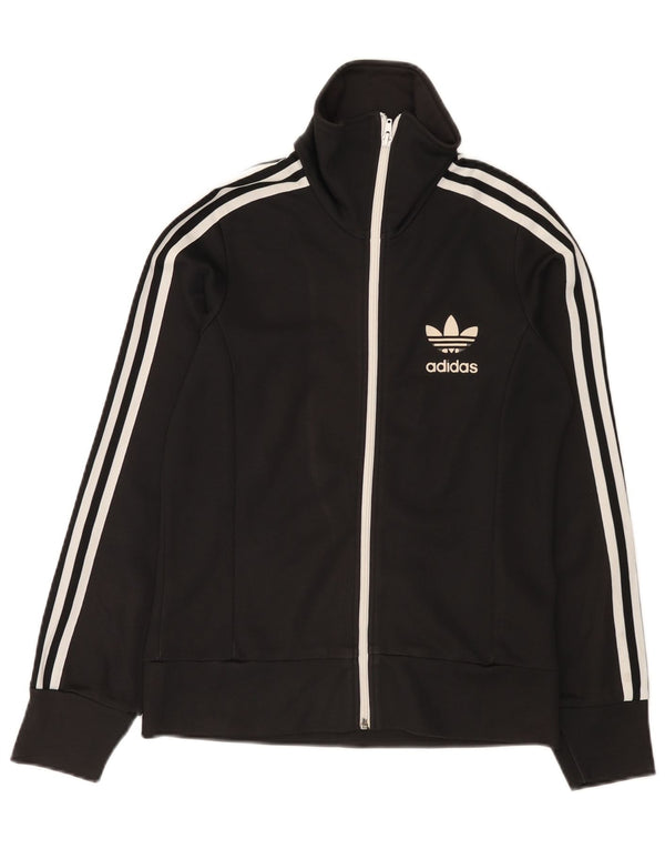 Damska bluza dresowa Adidas IT 42 Średnia czarna bawełna