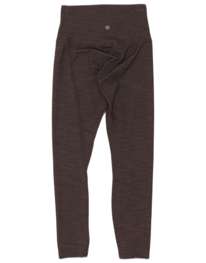 Damskie legginsy Lululemon US 4 Small Grey w jodełkę