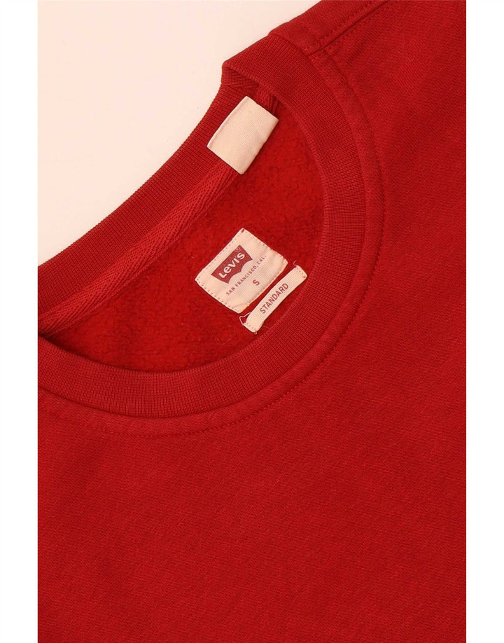 Męski sweter standardowy Levi's, mały, czerwony