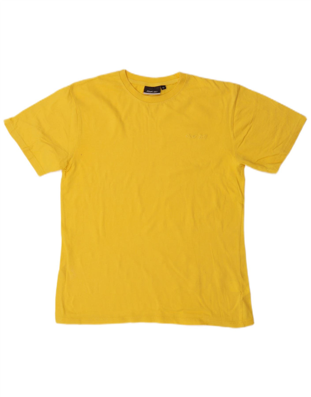 T-shirt męski Reebok Top, średni, żółty, bawełniany
