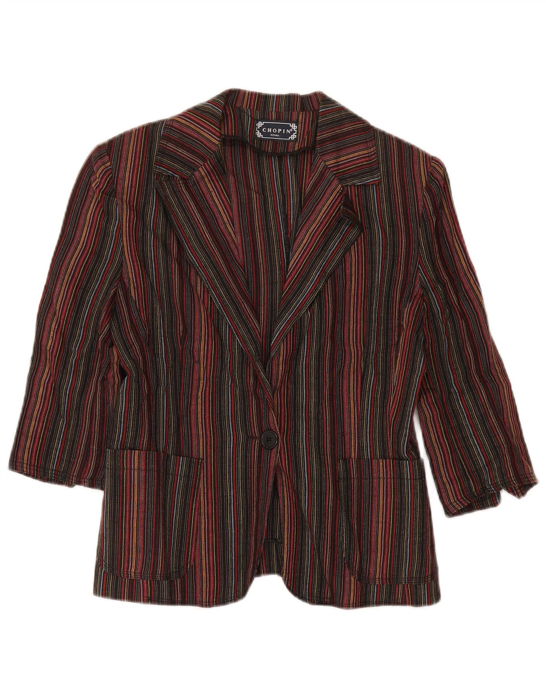 Damska marynarka Chopin Roma z rękawem 3/4 IT 44, średnia, wielokolorowa