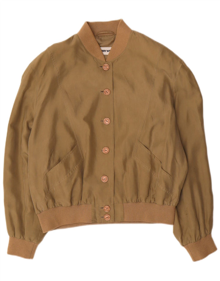 Damska kurtka bomberka oversize Gerry Weber EU 38, średni khaki, jedwab
