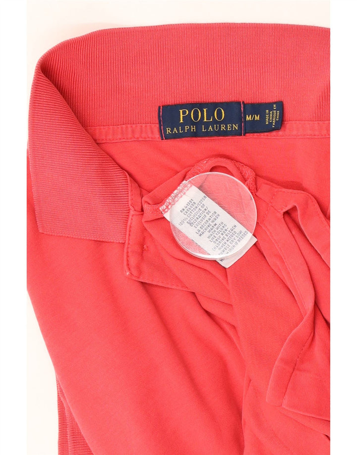 Męska koszulka polo Polo Ralph Lauren, średnia czerwona, bawełniana