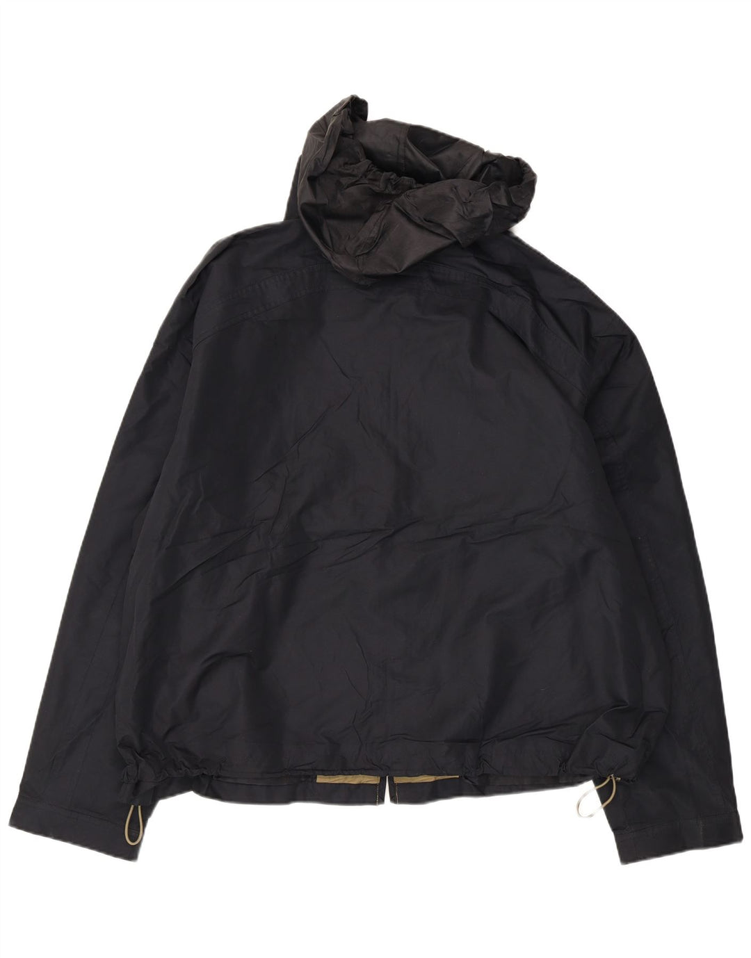 Męska kurtka przeciwdeszczowa z kapturem London Fog UK 44 2XL Czarny poliester