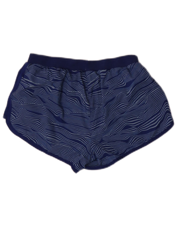 Damskie spodenki sportowe Adidas do biegania UK 10, małe, sportowe w granatowe paski