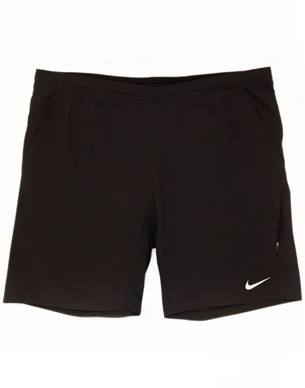 Męskie spodenki sportowe Nike Dri Fit XL, czarne, poliestrowe