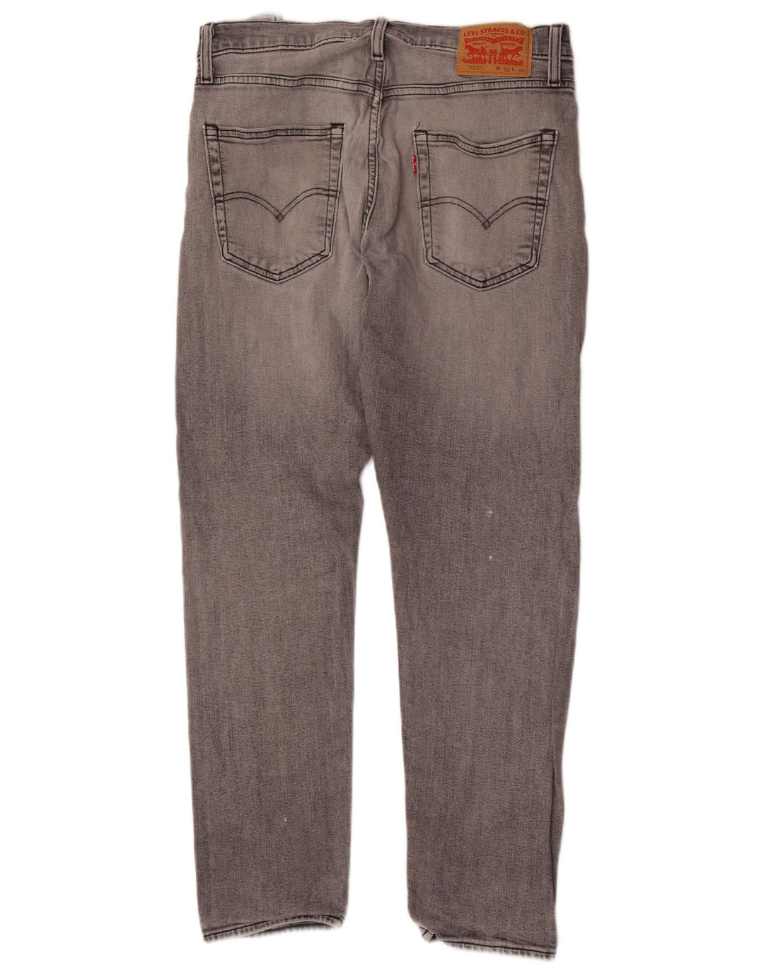 Męskie jeansy Levi's 512 Slim Tapered W32 L30 Szara bawełna