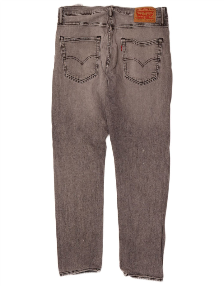 Męskie jeansy Levi's 512 Slim Tapered W32 L30 Szara bawełna