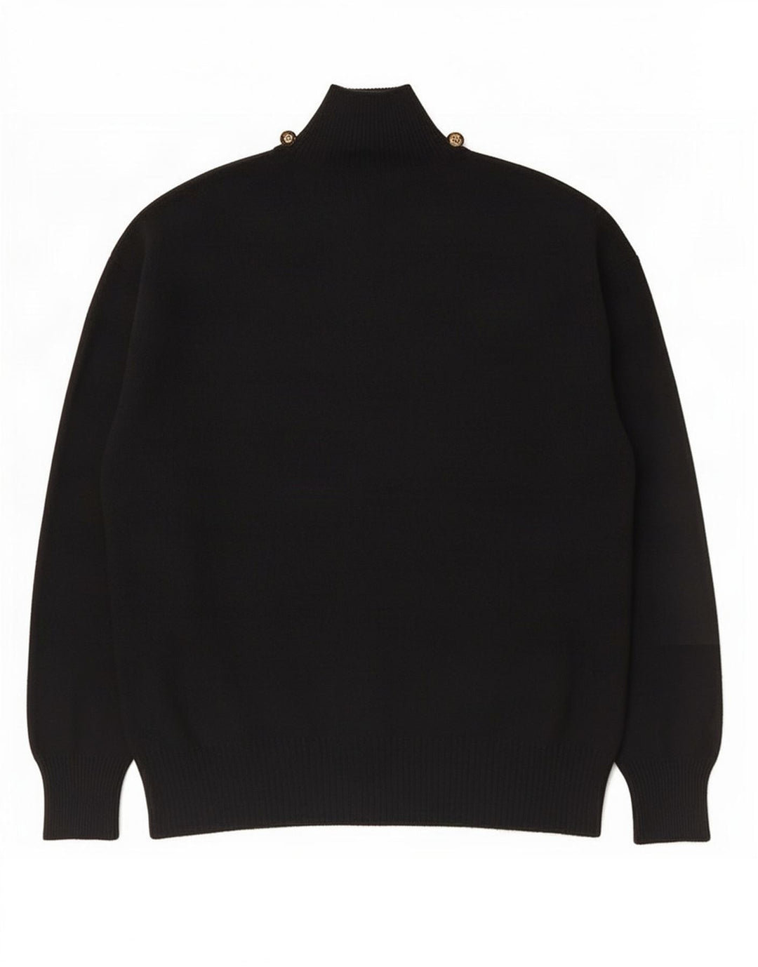 Marks & Spencer Damski sweter z golfem UK 12, średni czarny