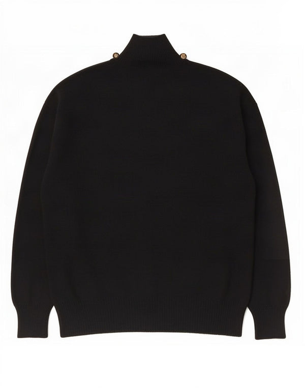 Marks & Spencer Damski sweter z golfem UK 12, średni czarny