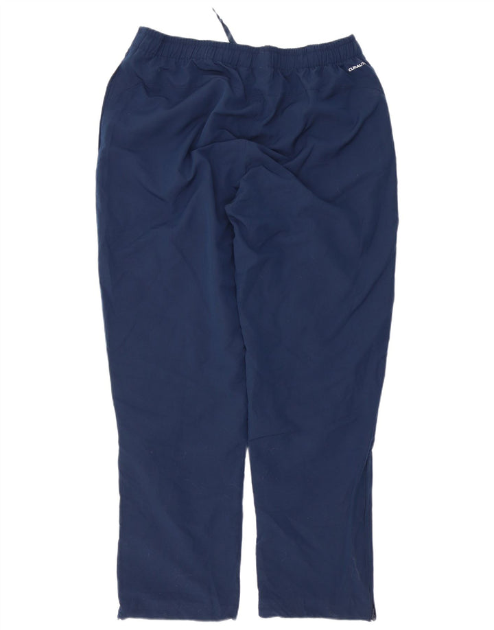 Męskie spodnie dresowe Adidas Climalite XL, granatowe, poliestrowe