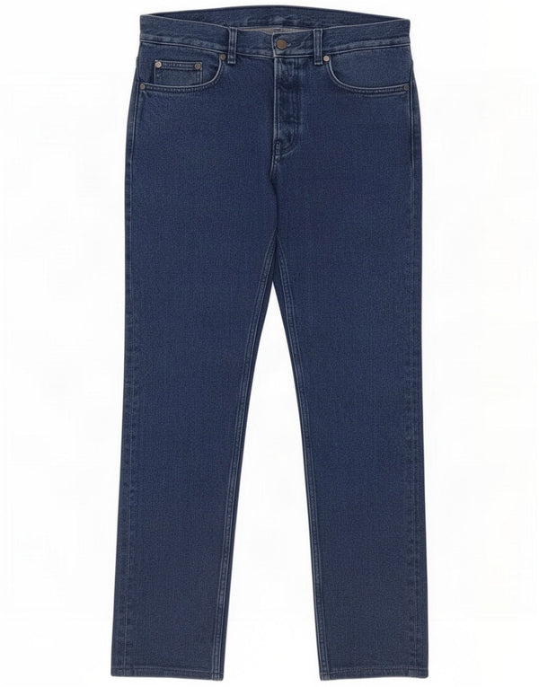 Cos Mens Slim Jeans W31 L28 Navy Blue Cotton