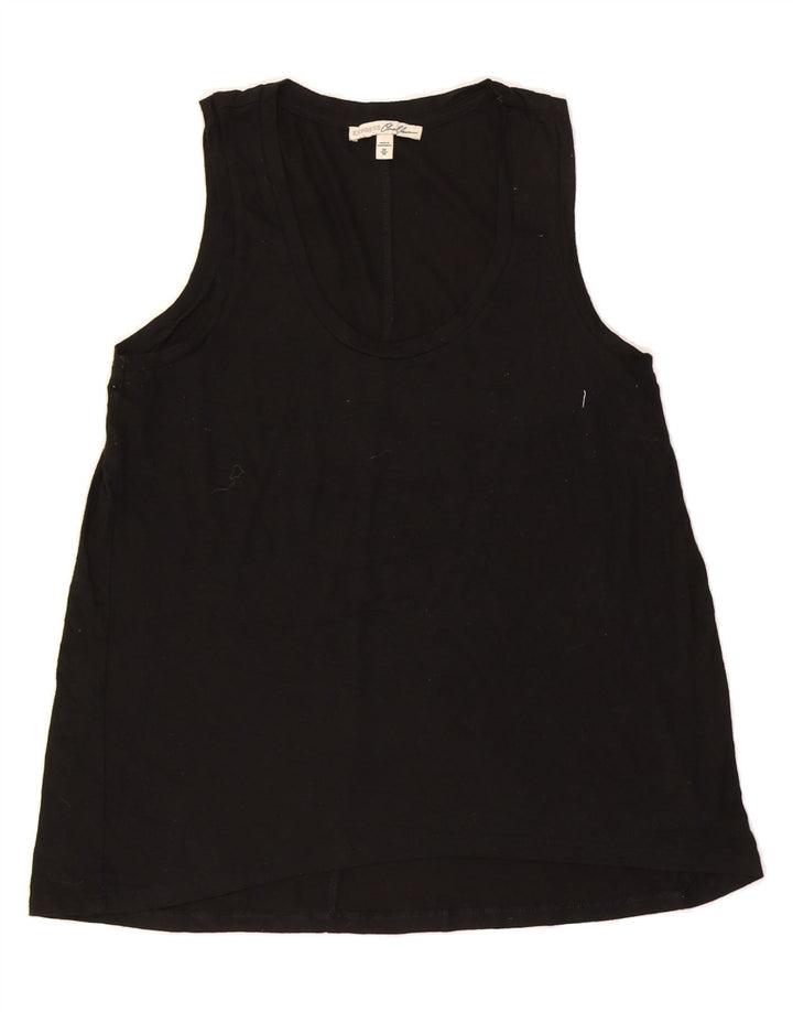 EXPRESS Womens Vest Top UK 14 Medium Black Modal Vintage Express and Second-Hand Express from Messina Hembry 