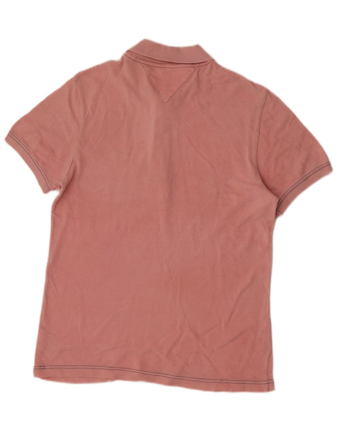 Męska koszulka polo Tommy Hilfiger, średnio różowa, bawełniana