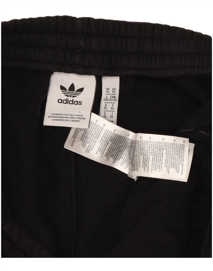 Adidas Męskie Spodnie Dresowe Joggery XL Czarne Bawełniane