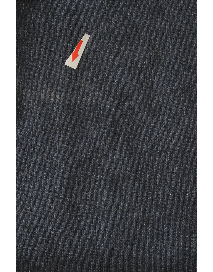 Damski krótki top Zara UK 18 XL, granatowy, poliester
