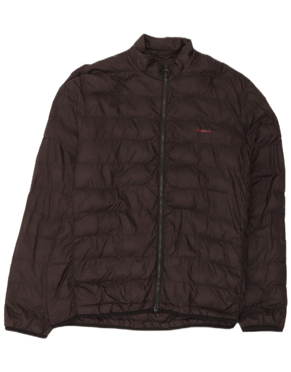 Męska ocieplana kurtka Barbour UK 42 XL, czarna, poliamidowa