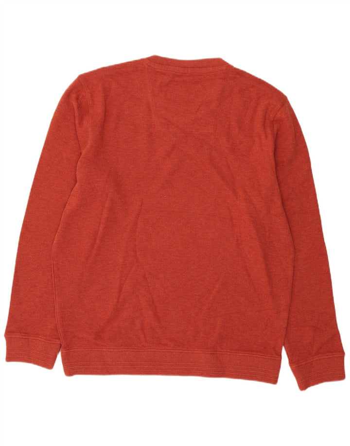 Crew Clothing Męska bluza z kapturem XL Pomarańczowa bawełna