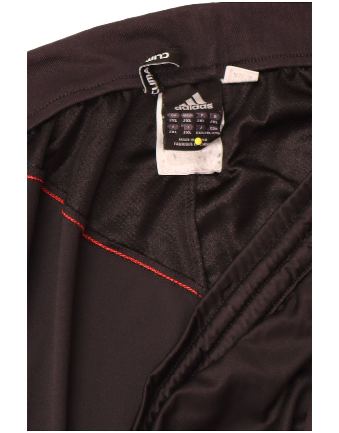 Męskie spodenki sportowe Adidas Climalite 2XL, czarny poliester