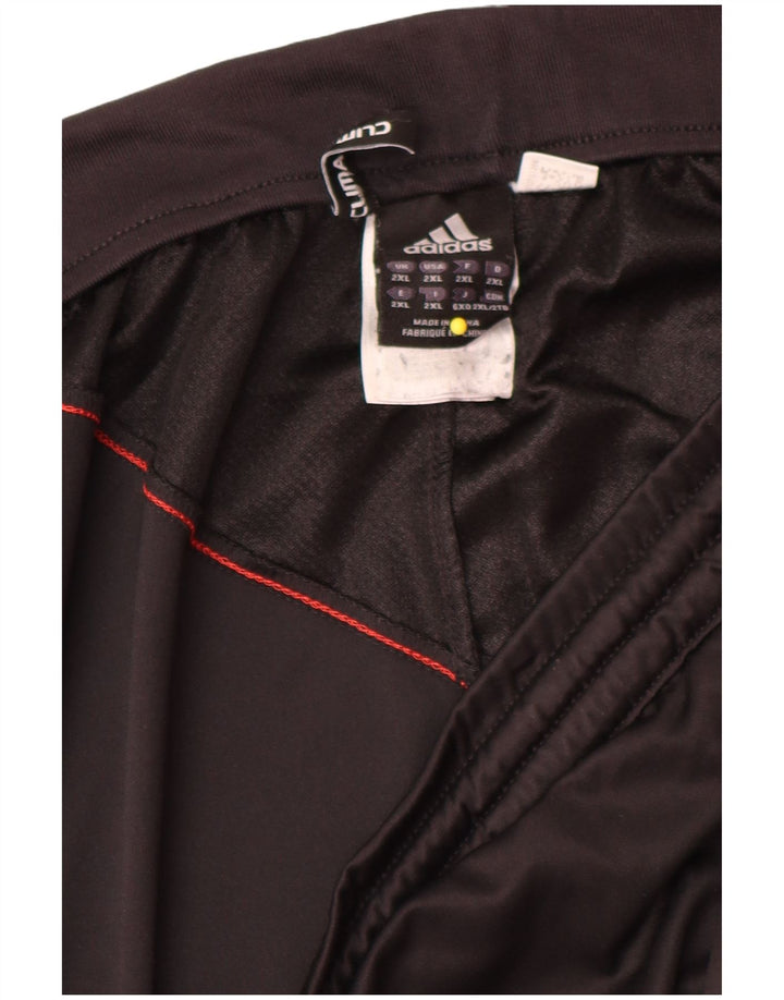Męskie spodenki sportowe Adidas Climalite 2XL, czarny poliester