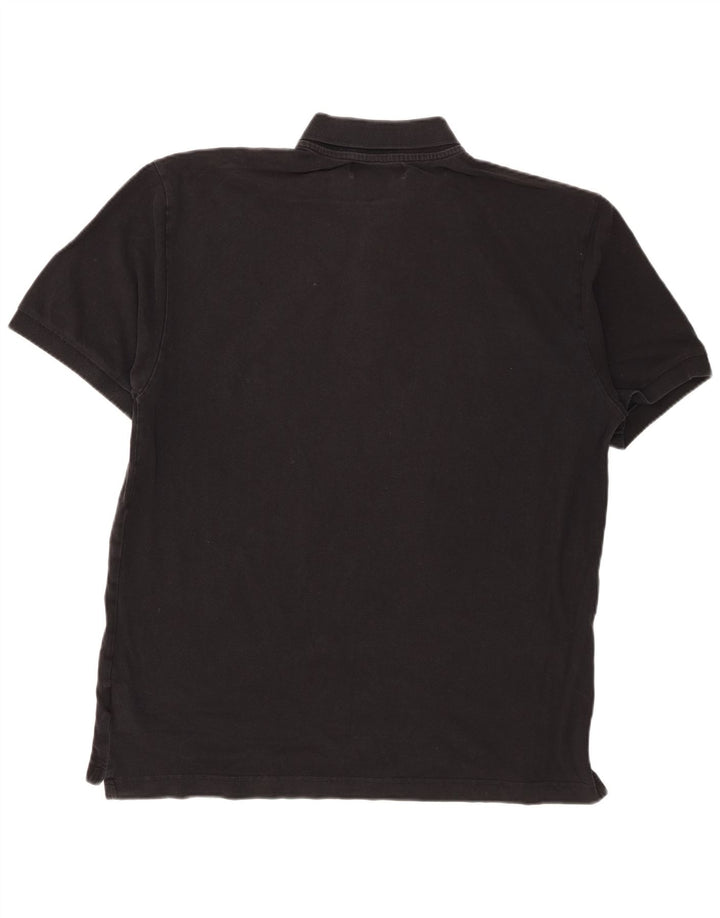 Męska koszulka polo Kappa 2XL Czarna, bawełniana