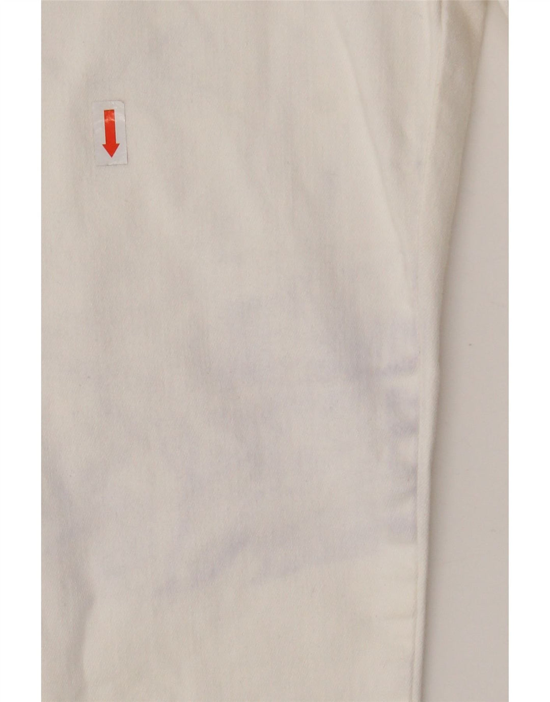 Damskie jeansy MOSCHINO Graphic Skinny W26 L26 białe