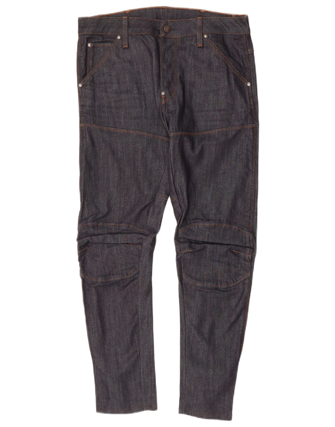 Męskie jeansy slim G-STAR W32 L32 Granatowa bawełna