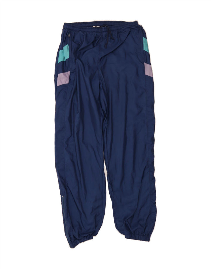 GOLDEN TEAM Mens Tracksuit Trousers Joggers Large  Navy Blue Polyamide Vintage Golden Team and Second-Hand Golden Team from Messina Hembry 
