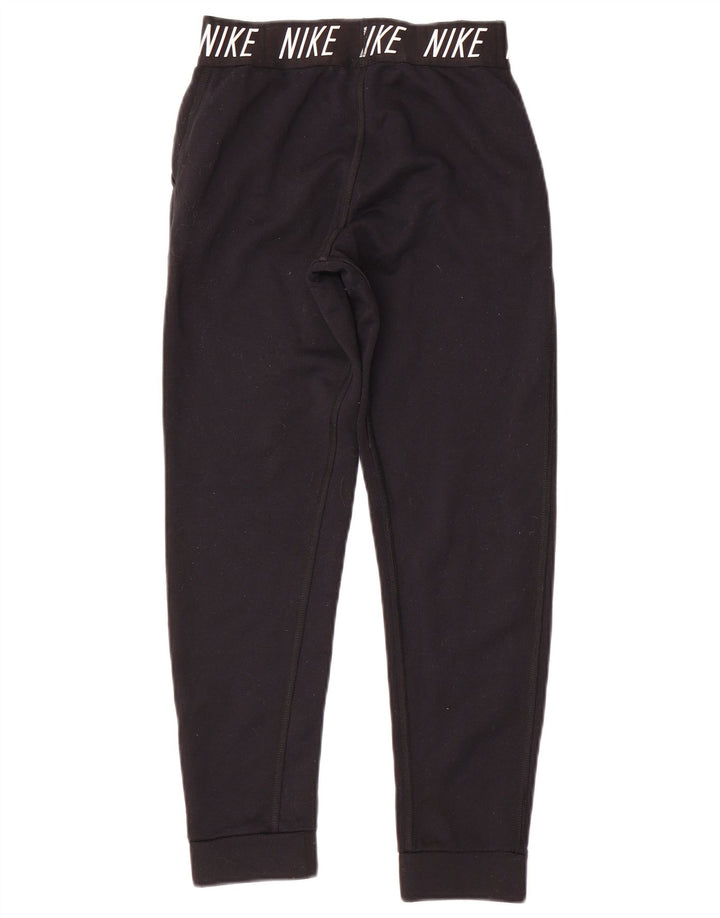 Damskie spodnie dresowe Nike Graphic Joggers UK 12 Średni czarny poliester