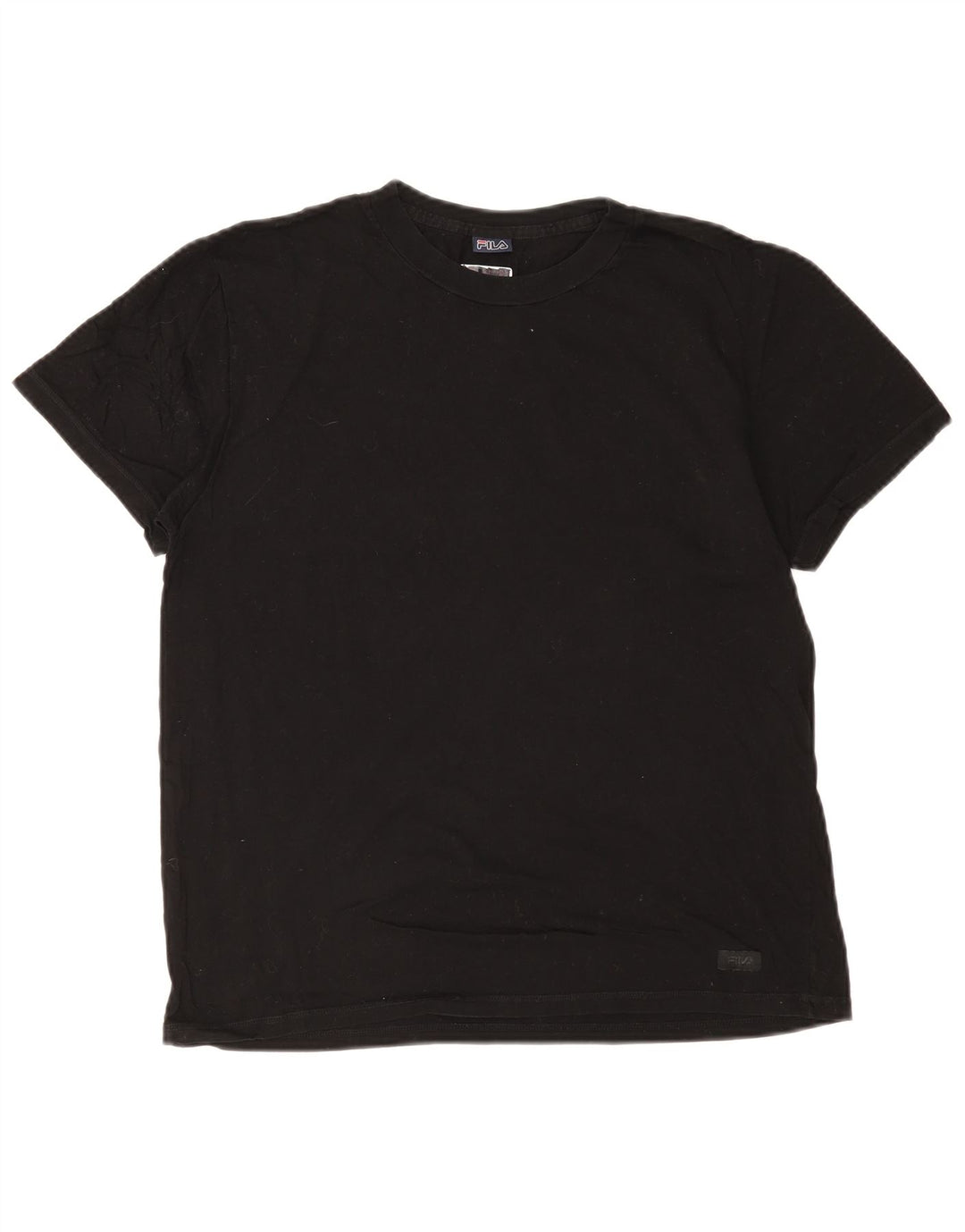T-shirt męski Fila Top, średni czarny, bawełniany