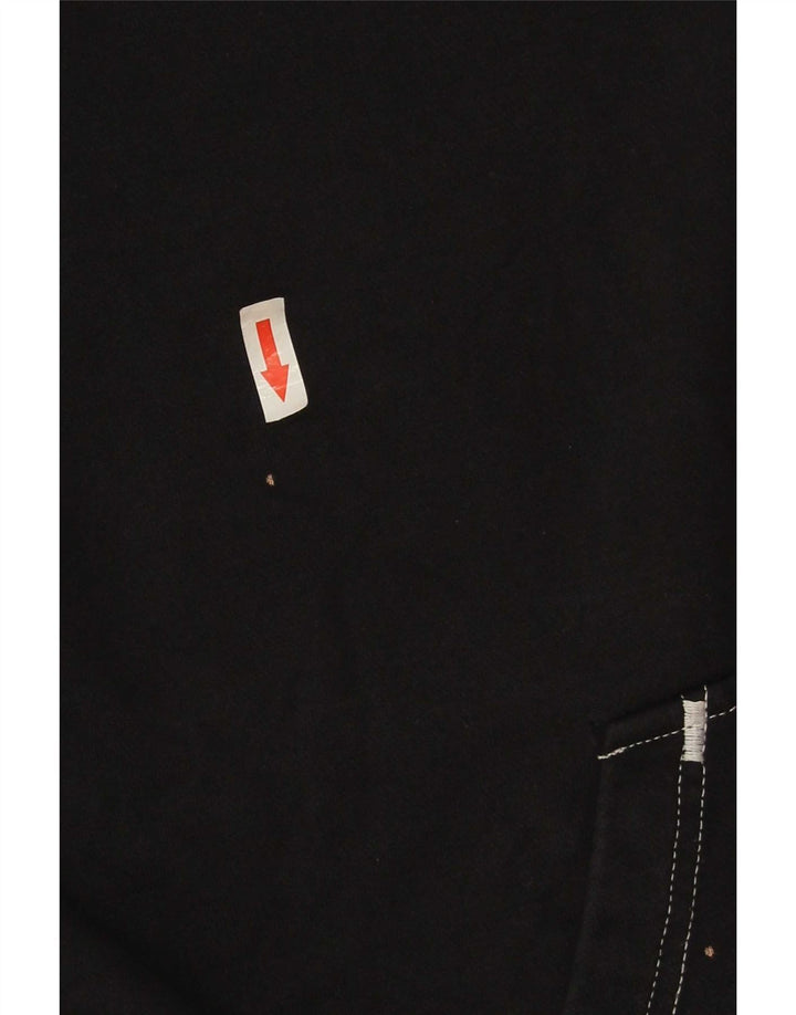 Męski sweter oversize z kapturem Nike, mały, czarny, bawełniany