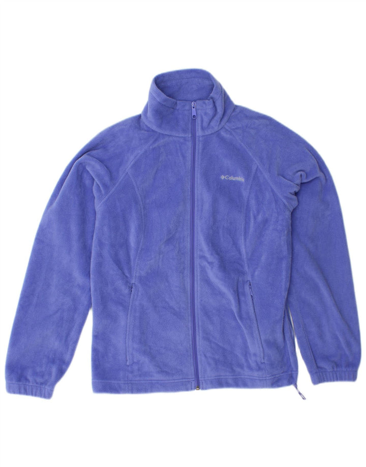 Damska kurtka polarowa COLUMBIA UK 14, średni fiolet, poliester
