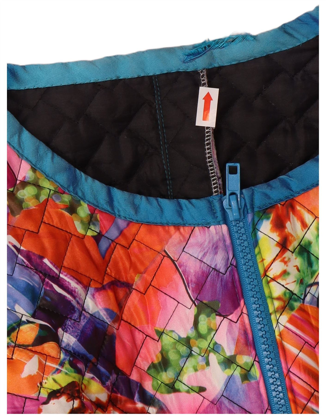 Sukienka damska w stylu vintage UK 14, średnia, wielobarwna w kwiaty