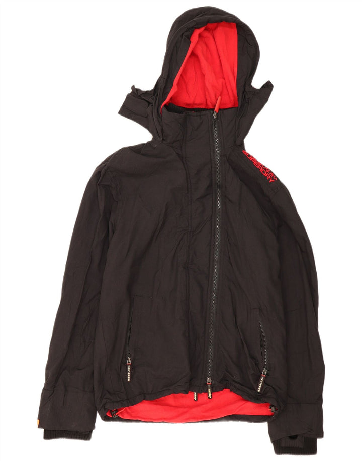 Męska wiatrówka Superdry Graphic UK 38 Medium Black