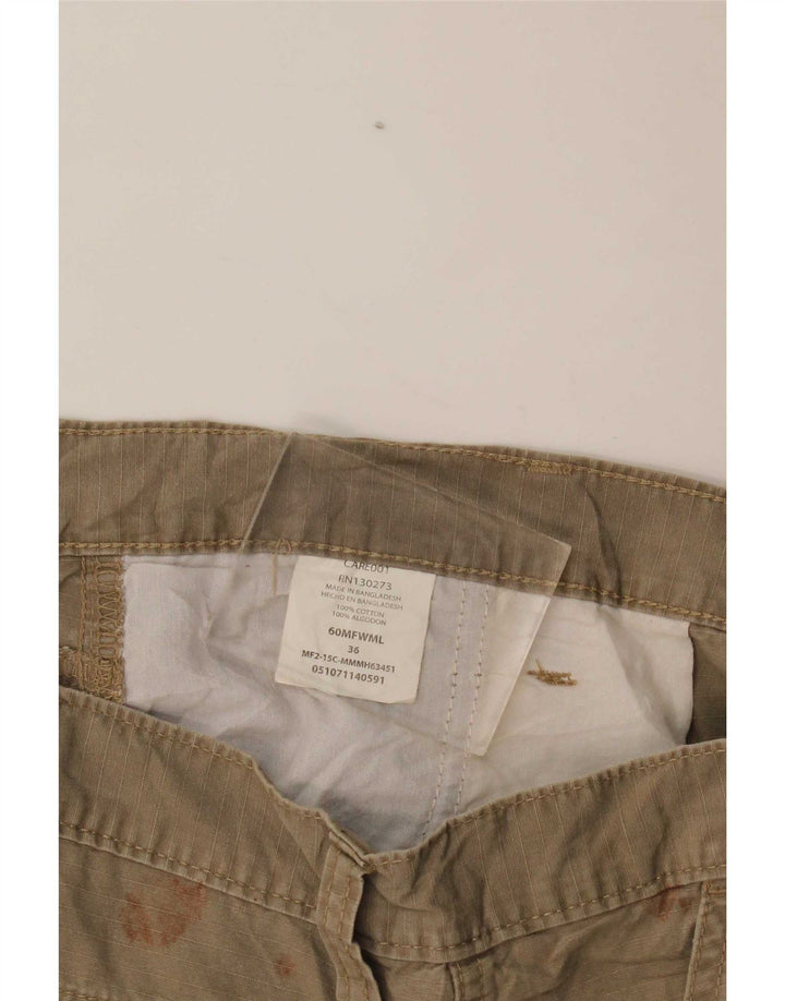 Męskie spodenki cargo Wrangler W36, duże, bawełniane w kolorze khaki