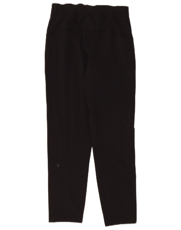 Lululemon Damskie wąskie spodnie US 4 Small W26 L28 Czarny nylon