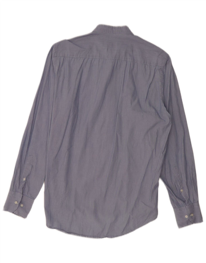 Koszula męska slim fit firmy Dack's, bawełniana, w kolorze średnioniebieskim