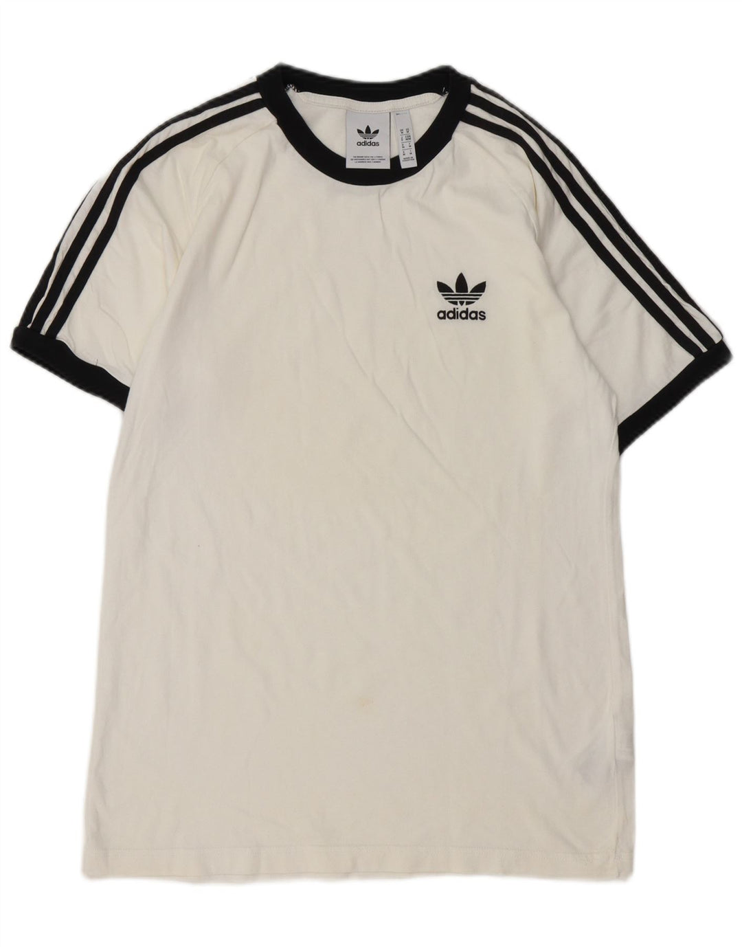T-shirt męski ADIDAS Top, średnia biała bawełna