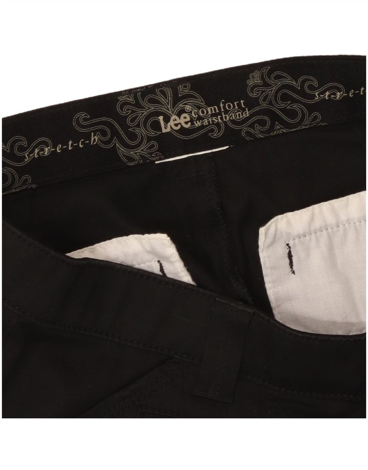 Damskie spodnie Lee Straight Cargo W30 L30 czarne