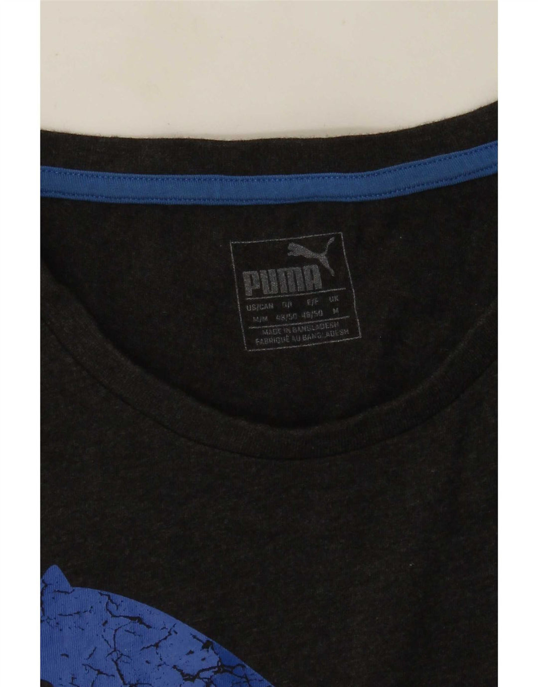 Męski T-shirt Puma z grafiką, średni szary