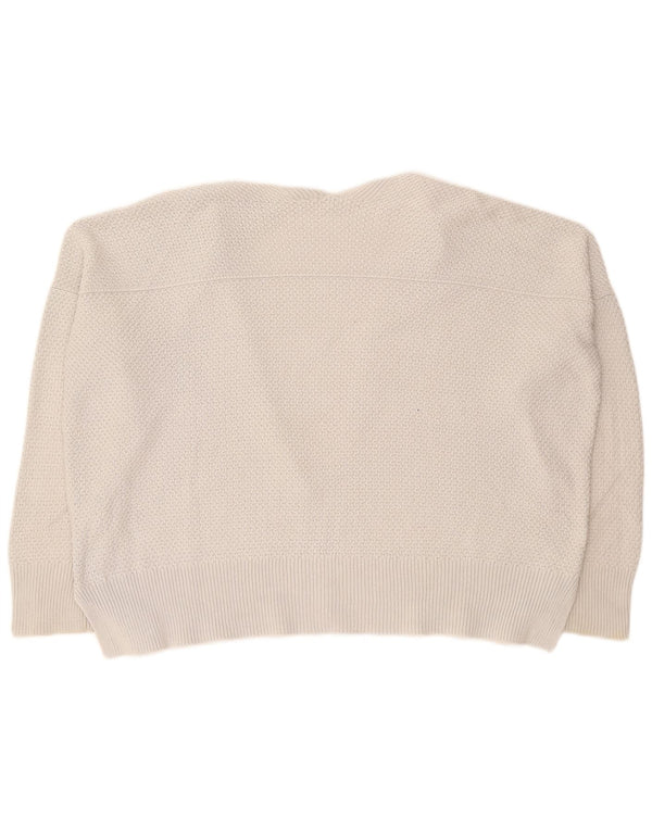 Damski sweter rozpinany Gap Oversize UK 16, duży, szary, bawełniany