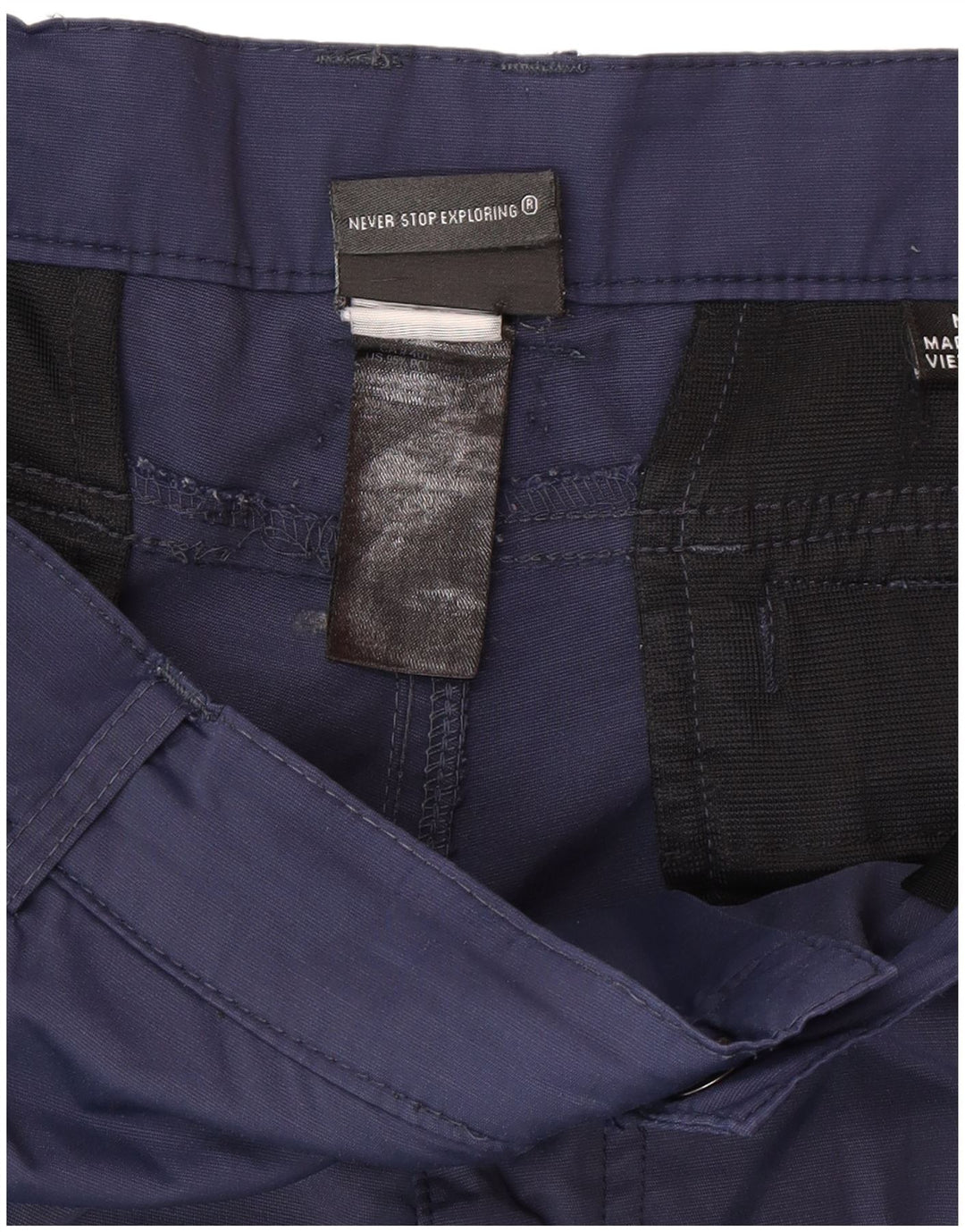 Męskie spodenki cargo The North Face Medium W36, granatowe, poliestrowe