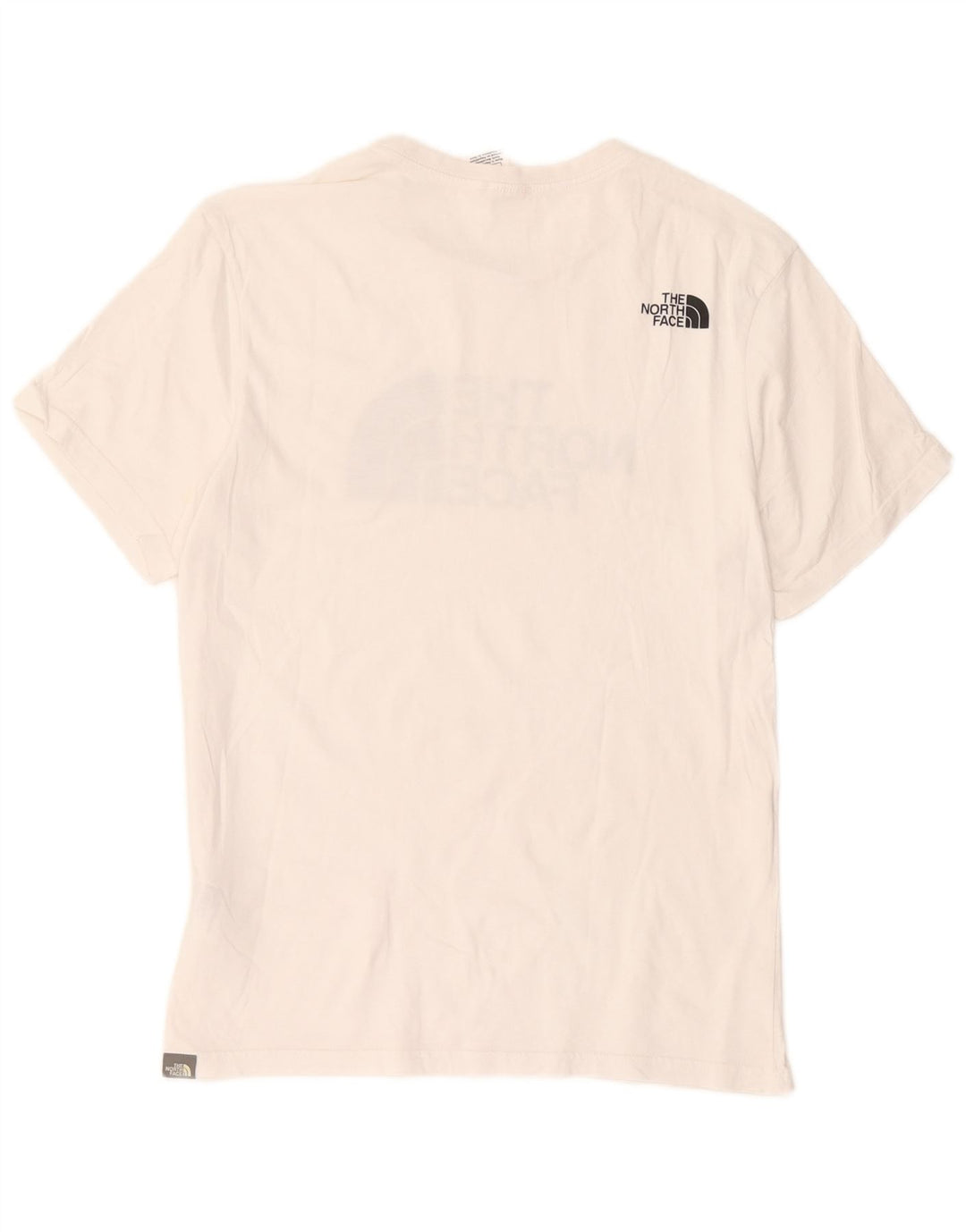 Męski T-shirt z grafiką The North Face, średni biały, bawełniany