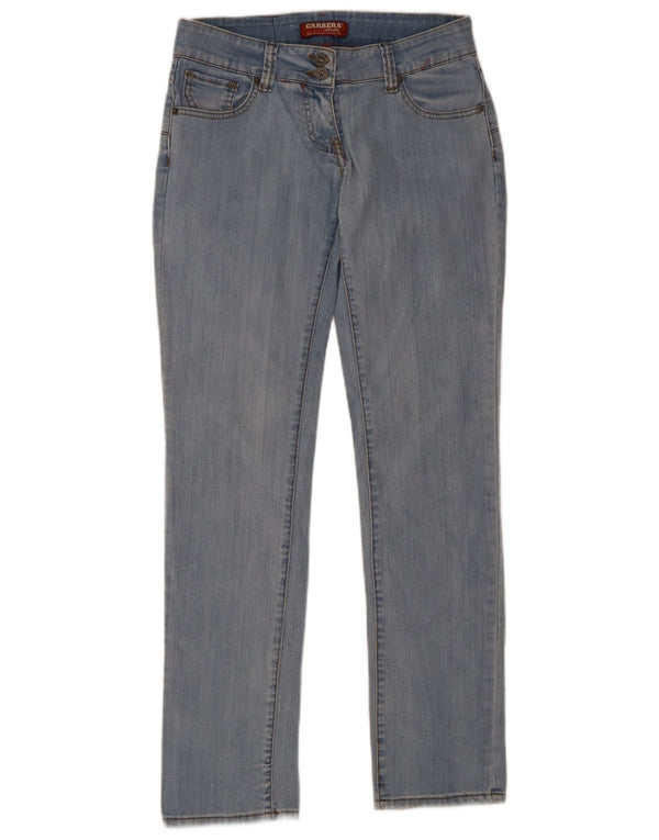Damskie jeansy Carrera z niską talią IT 44 Medium W29 L33 Niebieska bawełna