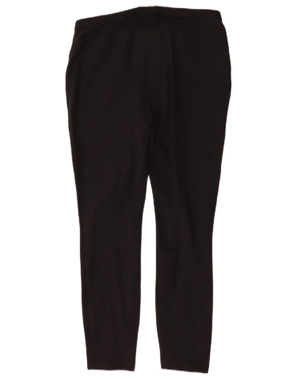 Damskie spodnie typu skinny casual UK 14 Large W32 L29 czarne