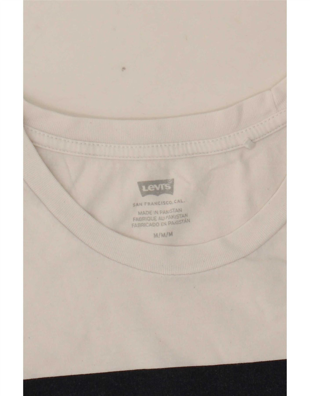 Damska koszulka z grafiką Levi's Top UK 14 Średnia biel